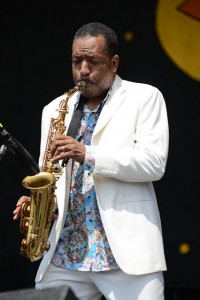 Donald Harrison, Jr. at Jazz Fest 2014 [Photo by Leon Morris]