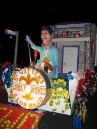 Krewe du Vieux float of David Vitter