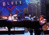 The Bridge Trio at WWOZ's Piano Night 2012 [Photo by Bill Sasser]