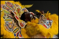 Fi-Yi-Yi Big Chief Victor Harris at Jazz Fest 2013 [Photo by Ryan Hodgson-Rigsbee]