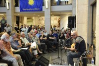 John Mooney performing at the Ogden in 2009. Photo Courtesy of Ogden Museum of Southern Art.