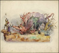 1904 Proteus dragon float [Image: LaRC]