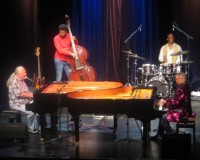 David Paquette and Davell Crawford at Piano Night