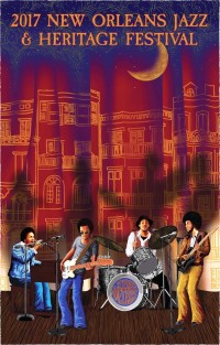 Jazz Fest 2017 poster